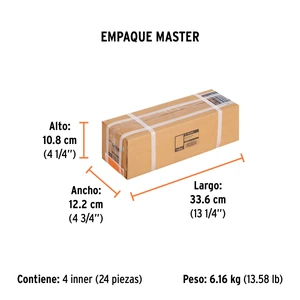 Cincel de punta SDS Plus de 10