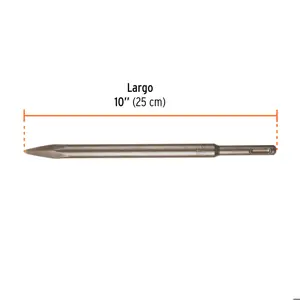 Cincel de punta SDS Plus de 10