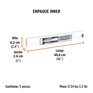 Truper Blíster con 2 seguetas sierra sable 12