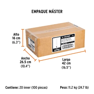 Truper Blíster con 2 seguetas sierra sable 12