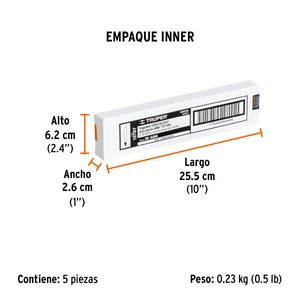 Truper Blíster con 2 seguetas sierra sable 6