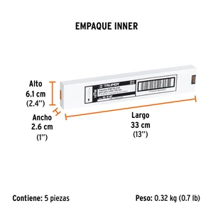 Truper Blíster con 2 seguetas sierra sable 8