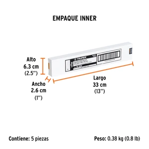 Truper Blíster con 2 seguetas sierra sable 9