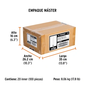 Truper Blíster con 2 seguetas sierra sable 9