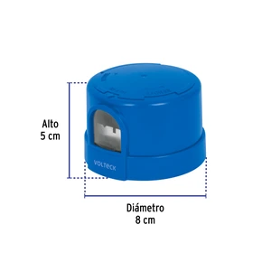 Volteck Fotocelda montaje de 1/2 vuelta, tensión 127 - 220 V