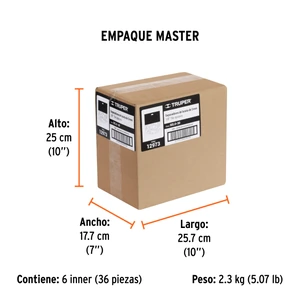 Bolsa con 150 separadores de 3 mm de losetas, TRUPER
