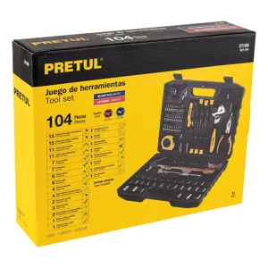 Juego de 104 herramientas, Pretul