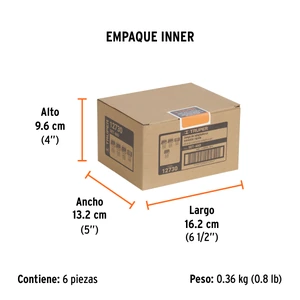 Set de 4 adaptadores para conectores click, Truper
