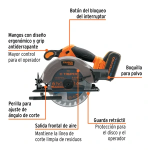 Sierra circular 6-1/2