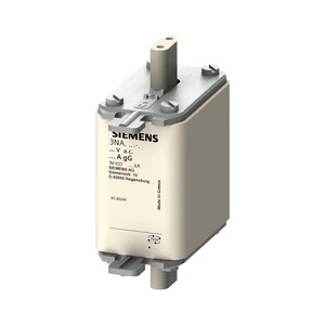 Siemens 3NA3820-7 Cartucho Fusible NH00 Gg 50A 500V AC 250V DC Indicador De Fusión Y Bornes Energizados