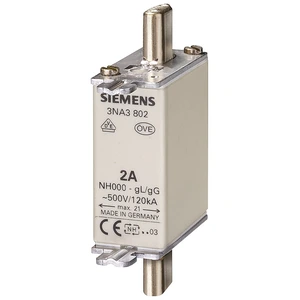 SIEMENS-3NA3820 / 3NA3820 3NA3820 Siemens Cartucho Fusible NH NH000 50 A gG AC 500 V DC 250 V Sentron Protección Selectiva