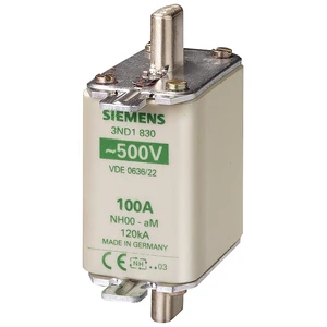 Siemens 3ND1832 Cartucho Fusible NH Sentron 125 A 500 V AC Protección De Motores