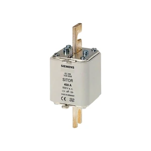SIEMENS-3NE43340B / 3NE43340B 3NE4334-0B Siemens Sentron Cartucho Fusible SITOR NH2 500 A 800 V AC 440 V DC Para Automatización Industrial México