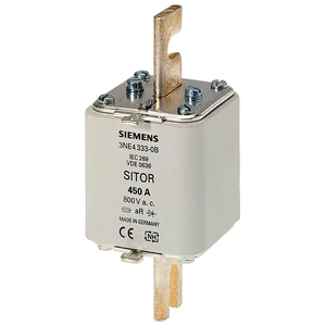 SIEMENS-3NE4337 / 3NE4337 3NE4337 Siemens Cartucho De Fusibles SITOR NH2 710 A 800 V AC 440 V DC Indicador De Fusión IEC UL CCC Para México