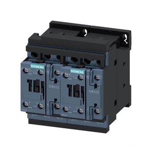Siemens 3RA2324-8XB30-1AK6 Conjunto De Contactores Reversibles 12 A AC-3e AC-3, 5.5 kW a 400 V Automatización Industrial