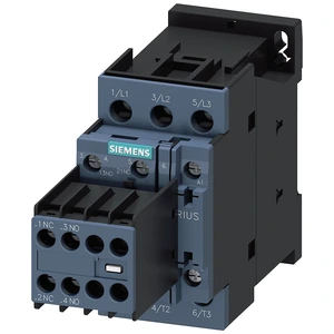Siemens 3RT2023-1AF04 SIRIUS Contactor Potencia AC-3e/AC-3, 110 VAC 50 Hz, 9 A