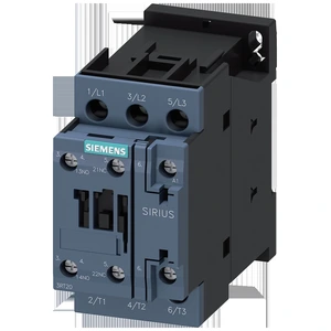 Siemens 3RT2026-1AG20 SIRIUS Contactor De Potencia Industrial AC-3e/AC-3, 11 kW/400 V 3P