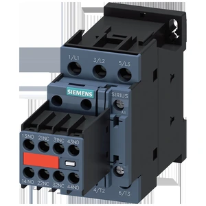 Siemens 3RT2026-1CK64-3MA0 SIRIUS Contactor de Potencia Tripolar AC-3e/AC-3, 11kW/400V