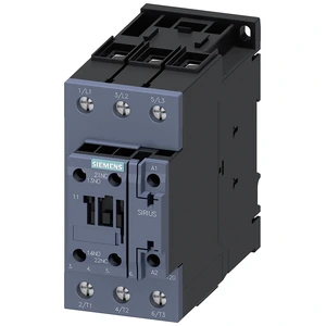 SIEMENS-3RT2037-1AC20 / 3RT2037-1AC20 3RT2037-1AC20 Siemens Contactor de Potencia Sirius Tripolar 65 A 30 kW 400 V AC3e y AC3 24 V AC 50/60 Hz 1NA 1NC