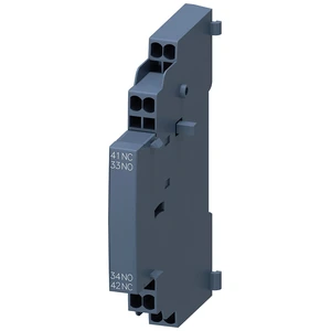 Siemens 3RV2901-2A SIRIUS Interruptor Auxiliar Adosable Lateral 1NA+1NC y Borne de Resorte