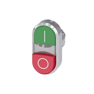 Siemens 3SU1050-3BB42-0AK0 Sirius ACT Pulsador Doble 22 mm Metal Brillante Verde I Rojo O Para México