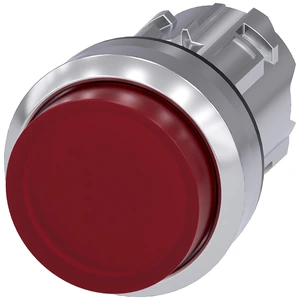 Siemens 3SU1051-0BB20-0AA0 SIRIUS ACT Pulsador Luminoso 22 mm LED Rojo Momentáneo
