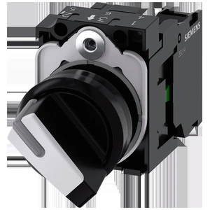 Siemens 3SU1100-2BF60-1BA0 SIRIUS ACT Selector De Maniobra Iluminable 22 Mm 2 Posiciones O-I