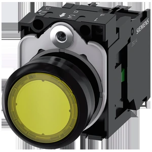 Siemens 3SU1103-0AB30-1BA0 SIRIUS ACT Pulsador Luminoso Rasante Momentáneo 1NA 110V