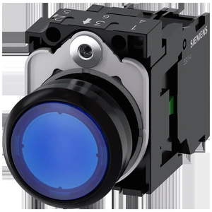 Siemens 3SU1106-0AB50-1BA0 SIRIUS Pulsador Luminoso LED Integrado 230 V AC Con Borne de Tornillo