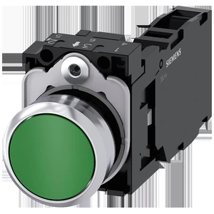 Siemens 3SU1150-0AB40-1FA0 SIRIUS ACT Pulsador 22 Mm Metálico Momentáneo 1NA+1NC