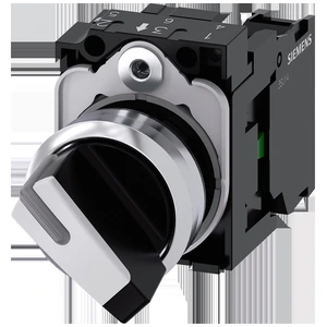 Siemens 3SU1150-2BF60-1BA0 SIRIUS ACT Selector 2 Posiciones O-I Iluminable 22 Milímetros