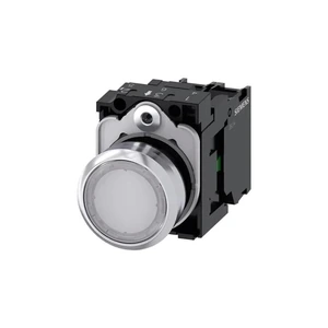 Siemens Pulsador Luminoso 22 mm 3SU1152-0AB60-1BA0 Módulo LED Integrado 24 V AC DC 1NA SIRIUS ACT México