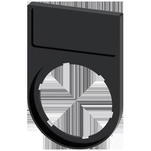 Siemens 3SU1900-0AG10-0AA0 SIRIUS ACT Portaplaquita Para Placa De Inscripción 12,5 X 27 Mm Negro