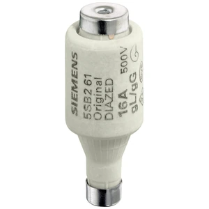 SIEMENS-5SB2811 / 5SB2811 Fusible DIAZED 5SB2811 Siemens 500V gG DII E27 25A Protección De Cables Y Conductores