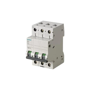 Siemens 5SL6316-7CC Interruptor Automático Magnetotérmico 400V 6kA, 3 Polos, Curva C