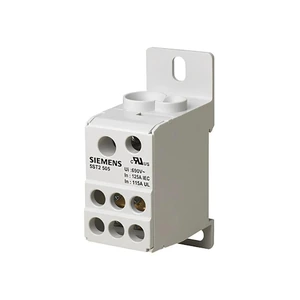 Siemens 5ST2505 Bloque Distribuidor 1 Polo 125 A 690 V Montaje en Perfil DIN Automatización en México