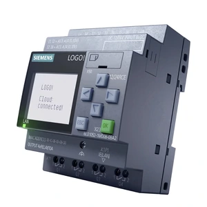 Siemens LOGO 12/24RCE Logic Module 6ED1052-1MD08-0BA2 8 DI 4 AI 4 DO Ethernet Web Server Data Log