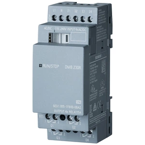Siemens 6ED1055-1FB00-0BA2 LOGO Módulo de Ampliación DM8 230R 4DI/4DO para LOGO 8 expansión