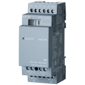 Siemens 6ED1055-1HB00-0BA2 LOGO! Módulo Ampliación DM8 24R 2TE 4DI/4DO para LOGO! 8