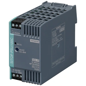 Siemens 6EP1332-5BA00 SITOP PSU100C Fuente Alimentación Estabilizada 24 V DC 2,5 A Entrada 120-230 V AC O 110-300 V DC