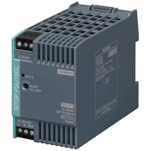 Siemens 6EP1332-5BA10 SITOP PSU100C Fuente de Alimentación Entrada 120-230 VAC, Salida 24 VDC 4 A