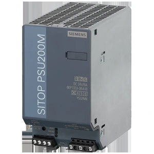 Siemens 6EP1333-3BA10 SITOP PSU200M Fuente de Alimentación 24V DC 5A y Entrada 120/230/500 VAC