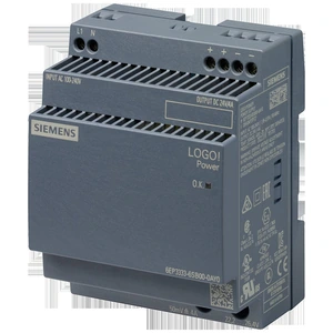 Siemens 6EP3333-6SB00-0AY0 LOGO Fuente 24 V DC/4 A Estabilizada, Caja Plana, Montaje