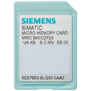 Siemens 6ES7953-8LG31-0AA0 Tarjeta De Memoria Micro Para SIMATIC S7-300 C7 ET 200, 128 KB, 3.3V