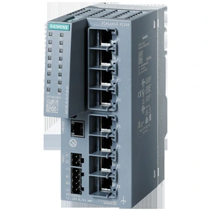 Siemens 6GK5208-0BA00-2AC2 SCALANCE XC208 Conmutador Industrial 8 Puertos RJ45 10/100 Mbps IEC 62443-4-2