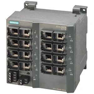 Siemens 6GK5216-0BA00-2AA3 SCALANCE X216 Conmutador Industrial 16 Puertos RJ45 PROFINET IO