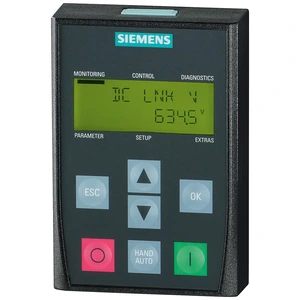 Siemens 6SL3255-0AA00-4CA1 SINAMICS G120 Panel de Operador y Monitorizacion HMI BOP-2