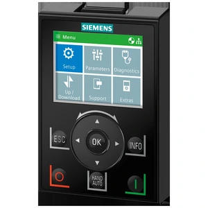 Siemens 6SL3255-0AA00-4JA2 SINAMICS G Panel HMI IOP-2 Intelligent Operator Panel