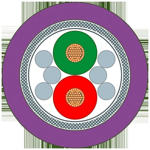 Siemens 6XV1830-0PH10 PROFIBUS Cable Torsión Para Aplicaciones Móviles Industriales