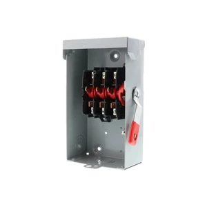 SIEMENS-MX-GNF322A / MX:GNF322A MXGNF322A Siemens Interruptor De Seguridad Cerrado De Doble Ruptura 3 Polos 240 V 60 A NEMA Tipo 1 Interior